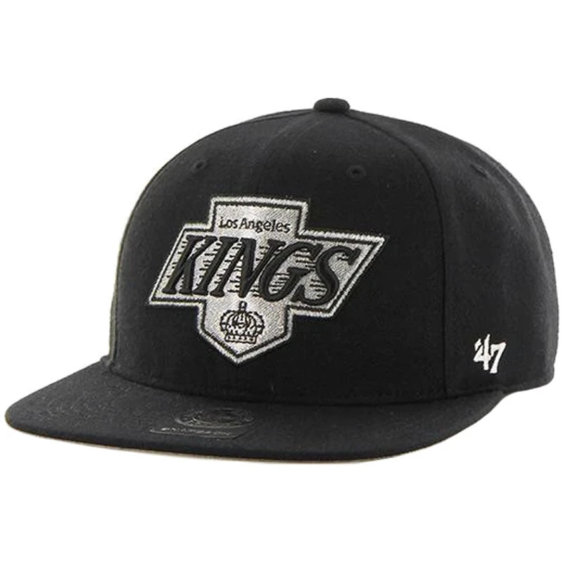 '47 BRAND 47 Brand Los Angeles Kings No Shot Captain Snapback Hat 3 '47 BRAND 47 Brand Los Angeles Kings No Shot Captain Snapback Hat