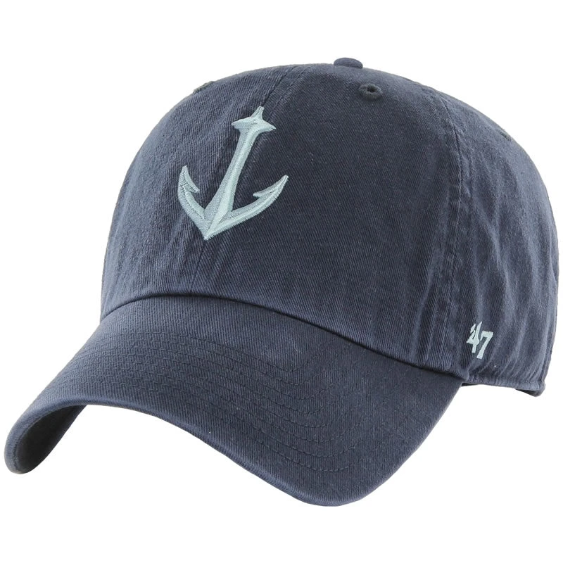 '47 BRAND 47 Brand Seattle Kraken Clean Up Adjustable Hat 3 '47 BRAND 47 Brand Seattle Kraken Clean Up Adjustable Hat