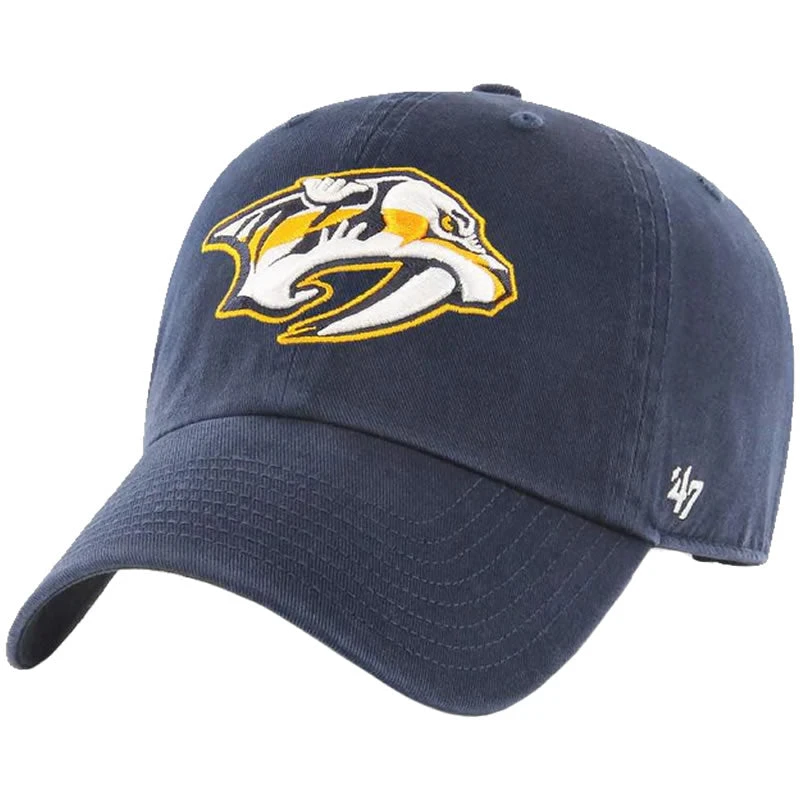 '47 BRAND 47 Brand Nashville Predators Clean Up Adjustable Hat 3 '47 BRAND 47 Brand Nashville Predators Clean Up Adjustable Hat