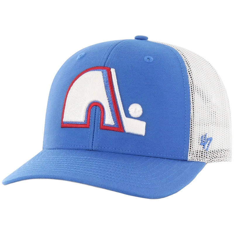 '47 BRAND 47 Brand Quebec Nordiques Trucker Hat 3 '47 BRAND 47 Brand Quebec Nordiques Trucker Hat