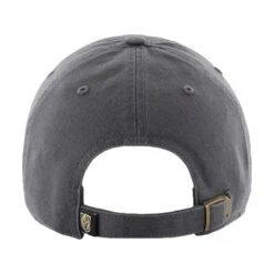 '47 BRAND 47 Brand Vegas Golden Knights Clean Up Adjustable Hat -B&R Sports 47 brand vegas golden knights clean up adjustable hat charcoal 2