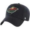 '47 BRAND 47 Brand Minnesota Wild Clean Up Adjustable Hat -B&R Sports 47BrandMinnesotaWildCleanUpAdjustableHat