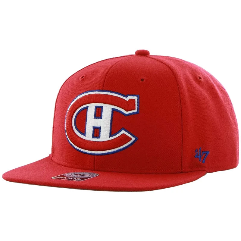 '47 BRAND 47 Brand Montreal Canadiens No Shot Captain Snapback Hat 3 '47 BRAND 47 Brand Montreal Canadiens No Shot Captain Snapback Hat