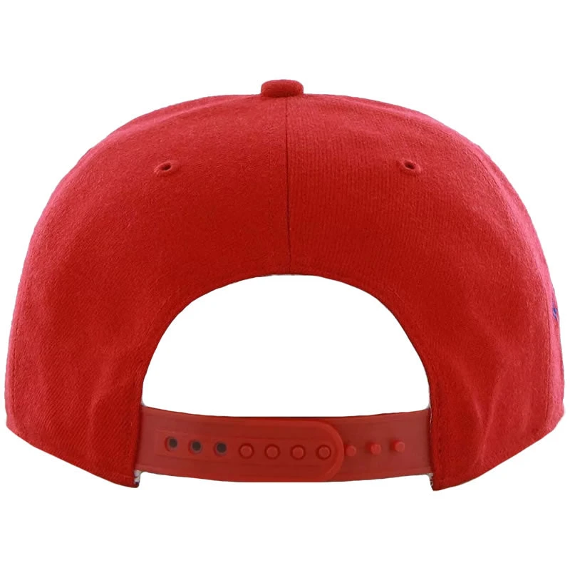 '47 BRAND 47 Brand Montreal Canadiens No Shot Captain Snapback Hat 4 '47 BRAND 47 Brand Montreal Canadiens No Shot Captain Snapback Hat - Image 2