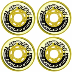 Bauer HI-LO Street Inline Hockey Wheels (4 Pack)