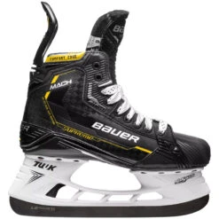 Bauer Supreme Mach Custom Ice Skates -B&R Sports Bauer Mach Ice Skates Custom Yellow