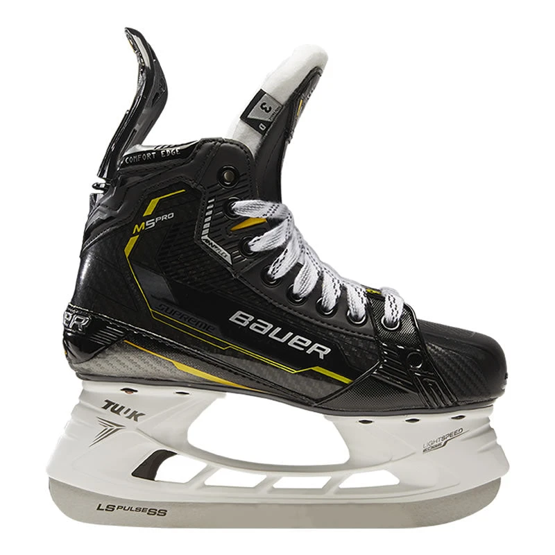 Bauer Supreme M5 Pro Ice Skates - JUNIOR 3 Bauer Supreme M5 Pro Ice Skates - JUNIOR