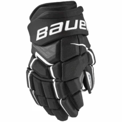 Bauer Supreme UltraSonic Gloves - SENIOR 9 Bauer Supreme UltraSonic Gloves - SENIOR -B&R Sports Bauer Supreme Ultra Sonic Gloves Black White