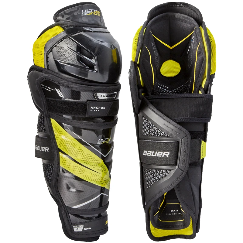 Bauer Supreme UltraSonic Shin Guards - JUNIOR 3 Bauer Supreme UltraSonic Shin Guards - JUNIOR