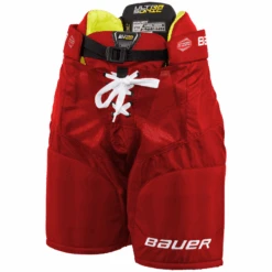 Bauer Supreme UltraSonic Hockey Pants - YOUTH 9 Bauer Supreme UltraSonic Hockey Pants - YOUTH -B&R Sports Bauer Supreme Ultra Sonic YOUTH Red