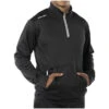 Bauer Team Fleece Black Half-Zip 1 Bauer Team Fleece Black Half-Zip -B&R Sports Bauer Team Fleece Half Zip Black