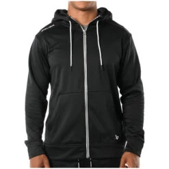 Bauer Team Fleece Black Zip Hoodie