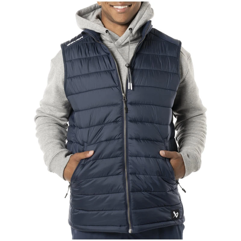 Bauer Team Navy Puffer Vest 3 Bauer Team Navy Puffer Vest