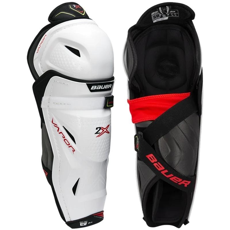Bauer Vapor 2X Shin Guards - JUNIOR 3 Bauer Vapor 2X Shin Guards - JUNIOR