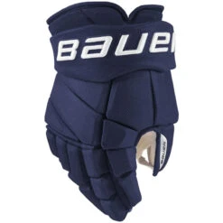Bauer Vapor Pro Team Gloves - SENIOR 8 Bauer Vapor Pro Team Gloves - SENIOR -B&R Sports Bauer Vapor Pro Team Glove Navy