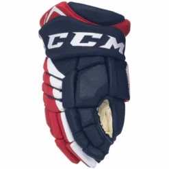 CCM JetSpeed FT4 Gloves - JUNIOR -B&R Sports CCM JetSpeed FT4 Gloves Navy Red White 3e19b3a7 f2af 4e81 b287 8047308c62e7
