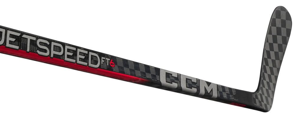 CCM JetSpeed FT6 Grip Hockey Stick - INTERMEDIATE 4 CCM JetSpeed FT6 Grip Hockey Stick - INTERMEDIATE - Image 2
