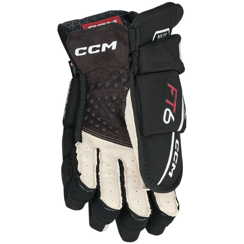 CCM JetSpeed FT6 Gloves - SENIOR 4 CCM JetSpeed FT6 Gloves - SENIOR - Image 2