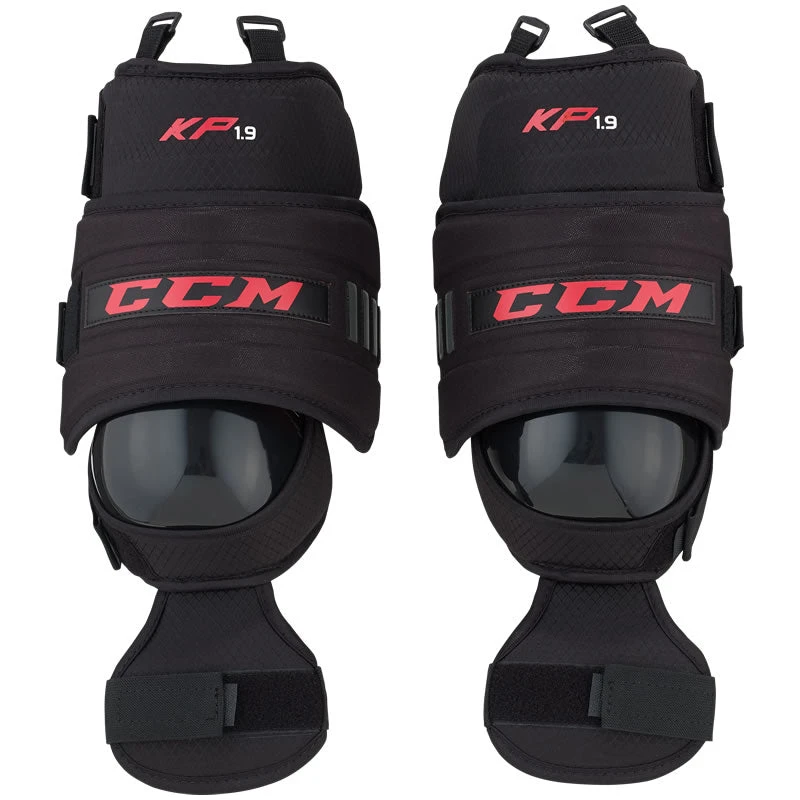 CCM KP 1.9 Goalie Knee Guards - INTERMEDIATE 3 CCM KP 1.9 Goalie Knee Guards - INTERMEDIATE