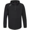 CCM Premium Tech Fleece Black 1/4 Zip Hoodie -B&R Sports CCM Premium Tech Fleece Quarter Zip Hoodie Black