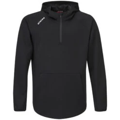 CCM Premium Tech Fleece Black 1/4 Zip Hoodie