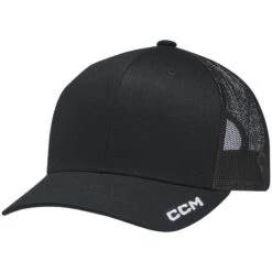 CCM Team Meshback Black Trucker Hat