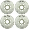 Labeda Addiction White Inline Hockey Wheels (4 Pack) 2 Labeda Addiction White Inline Hockey Wheels (4 Pack) -B&R Sports Labeda Addiction Inline Roller Hockey Wheels