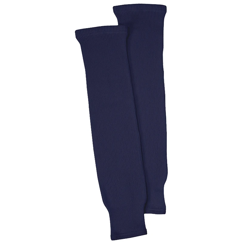 CCM S100P Navy Knit Hockey Socks 3 CCM S100P Navy Knit Hockey Socks