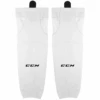 CCM SX6000 Premium White Hockey Socks 1 CCM SX6000 Premium White Hockey Socks -B&R Sports SX6000WHITE